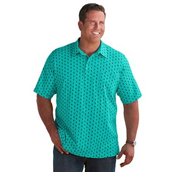 Kingsize Men's Big & Tall Lightweight Jersey Polo