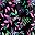 Black Multi Floral