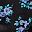 Blue Rose Ditsy
