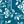 Deep Teal Patchwork