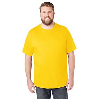 KingSize Men's Big & Tall Shrink-Less Lightweight Crewneck T-Shirt