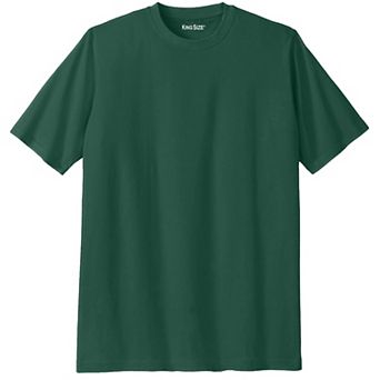 KingSize Men's Big & Tall Shrink-Less Lightweight Crewneck T-Shirt