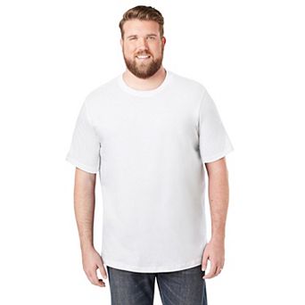 KingSize Men's Big & Tall Shrink-Less Lightweight Crewneck T-Shirt