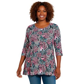 Woman Within Plus Size Swing Hem Tunic