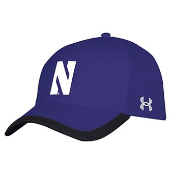 Men's Under Armour Purple Northwestern Wildcats Sideline Blitzing Accent Adjustable Hat