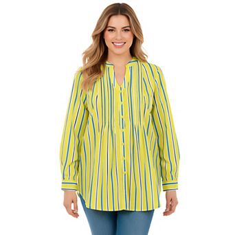 Woman Within Plus Size Perfect Pintuck Tunic