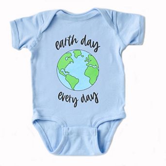 Earth Day Every Day Baby Bodysuit
