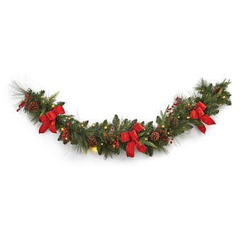 Brylanehome 9' Pre-lit Holiday Classic Garland