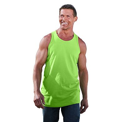 KingSize Men's Big & Tall Shrink-Less Lightweight Longer-Length Tank