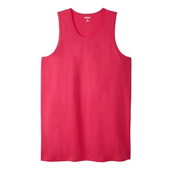 Kingsize Men's Big & Tall Shrink-less Lightweight Longer-length Tank