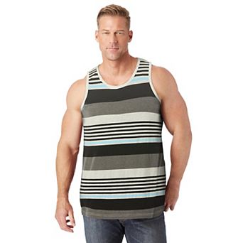 KingSize Men's Big & Tall Shrink-Less Lightweight Longer-Length Tank