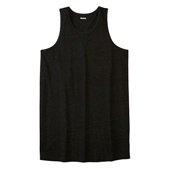 Kingsize Men's Big & Tall Shrink-less Lightweight Longer-length Tank