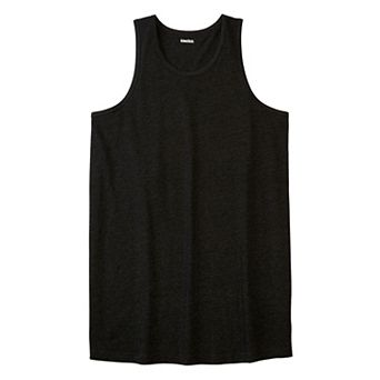 KingSize Men's Big & Tall Shrink-Less Lightweight Longer-Length Tank