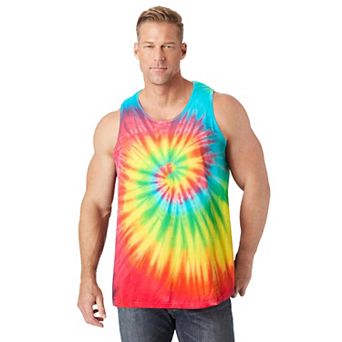 Kingsize Men's Big & Tall Shrink-less Lightweight Longer-length Tank