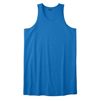 KingSize Men's Big & Tall Shrink-Less Lightweight Longer-Length Tank