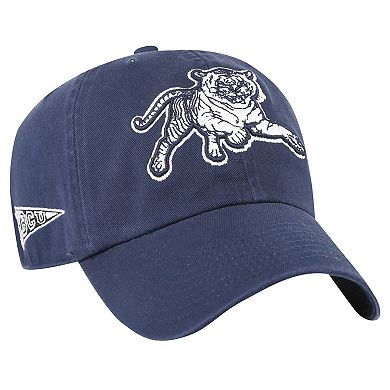 Men's '47 Navy Jackson State Tigers Side & Back Clean Up Adjustable Hat