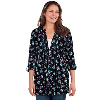 Woman Within Plus Size 7-Day Layered-Look Tunic