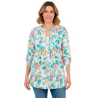 Woman Within Plus Size 7-Day Layered-Look Tunic