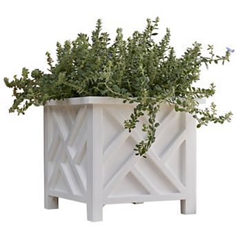 BrylaneHome Chippendale Square Planter