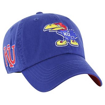 Men's '47 Royal Kansas Jayhawks Vintage Sure Shot Franchise Fitted Hat