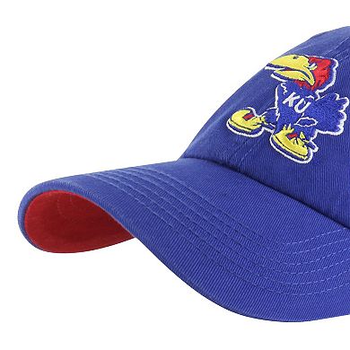 Men's '47 Royal Kansas Jayhawks Vintage Sure Shot Franchise Fitted Hat