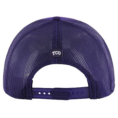 Men's '47 Purple TCU Horned Frogs Garner Trucker Adjustable Hat