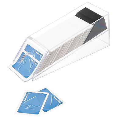 6-deck Acrylic Blackjack Playing Card Dealing Shoe