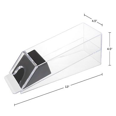 6-deck Acrylic Blackjack Playing Card Dealing Shoe