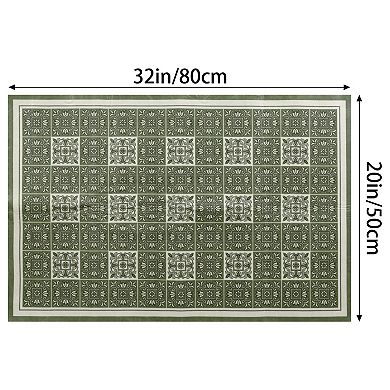 Kitchen Rugs Wiping Kitchen Mat Large Foot Wipe Mat 20" X 32"+ 24" X 47" 2pcs