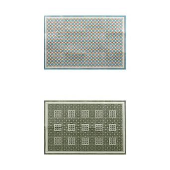 Kitchen Rugs Wiping Kitchen Mat Large Foot Wipe Mat No Washing Kitchen Mat 24" X 36" 2 pc