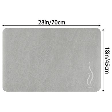 Modern Kitchen Mat Non Skid Cushioned Kitchen Mats For Floor 18" X 28" 2pcs