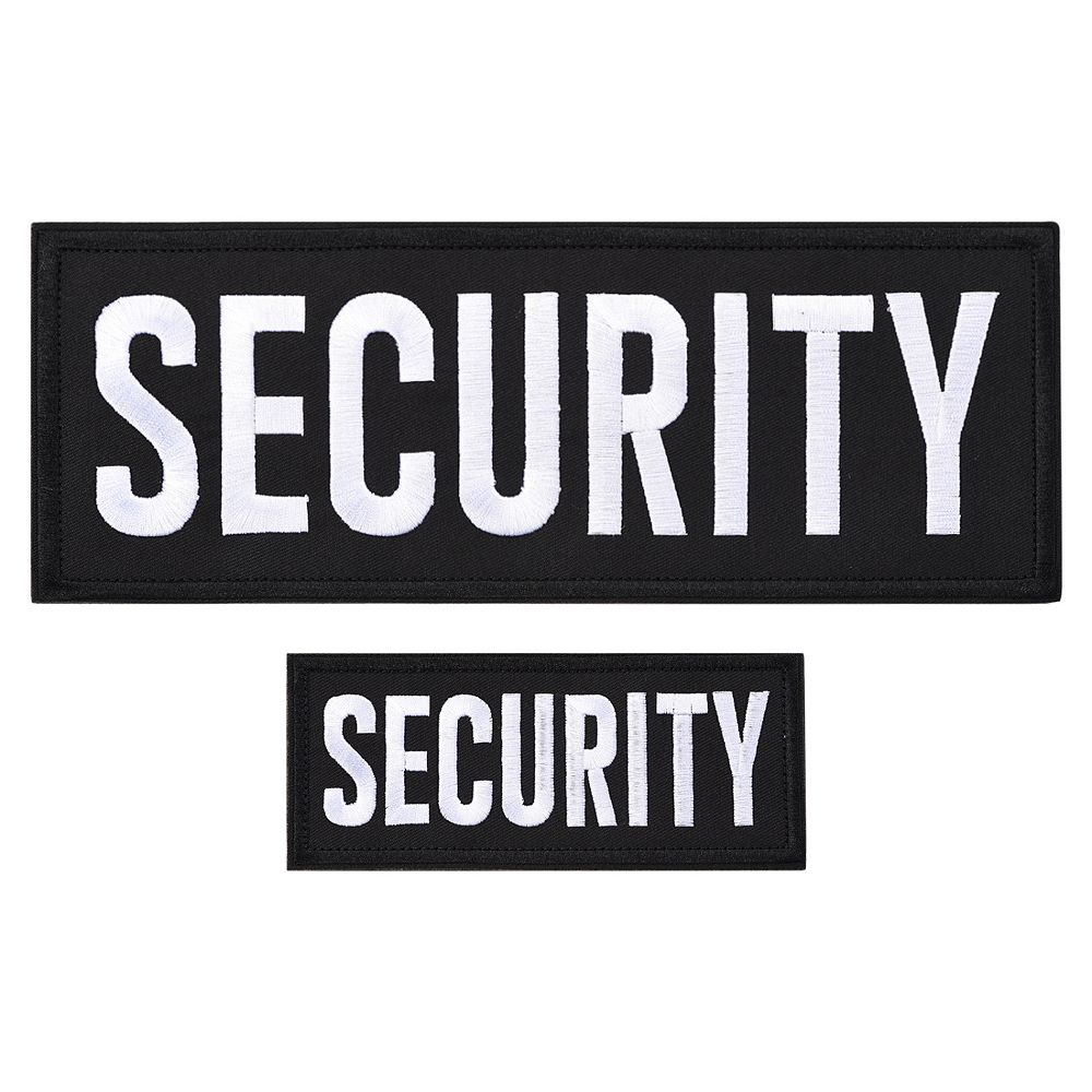 Security Patch With Hook And Loop For Vest Clothes Backpacks Hats