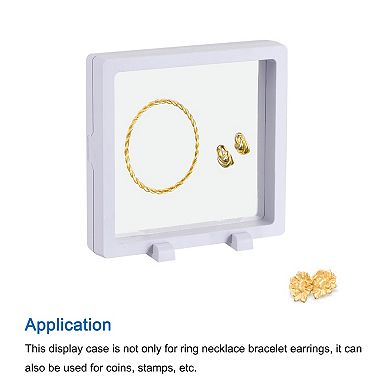Floating Frame Display Holder 3d Jewelry Display Stands With Base