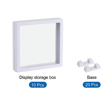 Floating Frame Display Holder 3d Jewelry Display Stands With Base