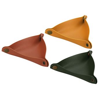 Catchall Holder Foldable Decorative Tray Storage Organizer For Jewelry Key Coin