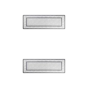 Machine Washable Kitchen Rug, Non-slip Kitchen Runner Rugs Floor Mats 18" X 48" 2 pc