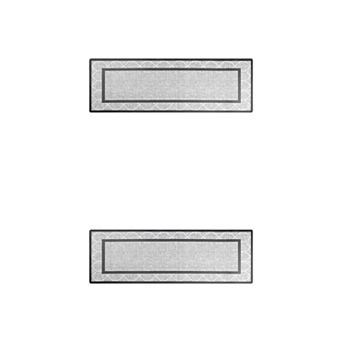 Machine Washable Kitchen Rug, Non-slip Kitchen Runner Rugs Floor Mats 18" X 48" 2 pc