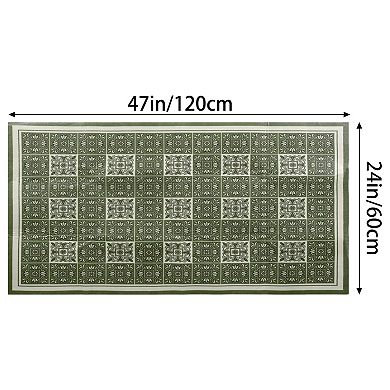 Kitchen Rugs Wiping Kitchen Mat Large Foot Wipe Mat No Washing Kitchen Mat 24" X 47" 2pcs