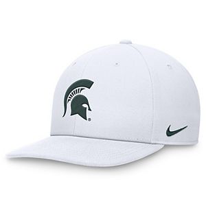 Men's New Era White Michigan State Spartans Active Ripstop 9TWENTY