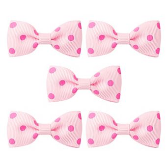 5 pc Dog Bows Dog Hair Bows Pet Hair Bows Bowknot Grooming Hairpin Barrette Clip Accessories