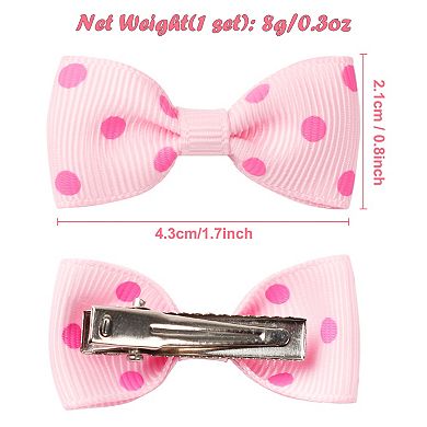 5 Pcs Dog Bows Dog Hair Bows Pet Hair Bows Bowknot Grooming Hairpin Barrette Clip Accessories
