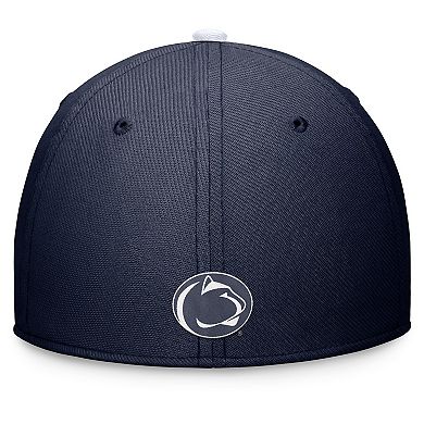 Men's Nike Navy Penn State Nittany Lions Primetime Rise Swoosh Flex Hat