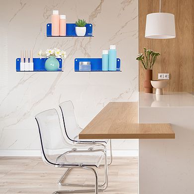 Acrylic Floating Shelves For Wall For Living Room Kitchen Wall Display Shelf