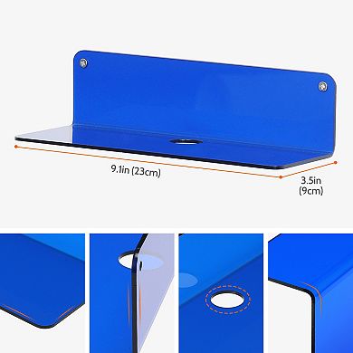 Acrylic Floating Shelves For Wall For Living Room Kitchen Wall Display Shelf