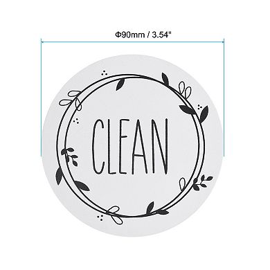 Dishwasher Magnet Clean Dirty Sign Magnetic Indicator