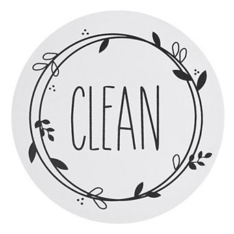 Dishwasher Magnet Clean Dirty Sign Magnetic Indicator