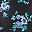 Blue Rose Ditsy