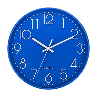 Wall Clock, Battery Operated Silent Non-Ticking Wall Clocks for Office Bedroom Decorative