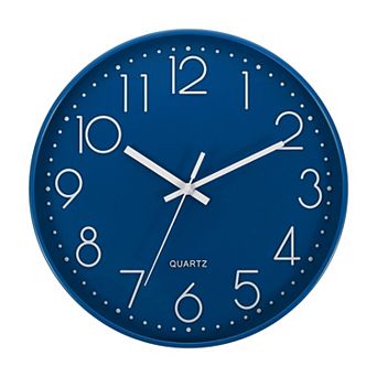 Wall Clock, Battery Operated Silent Non-Ticking Wall Clocks for Office Bedroom Decorative