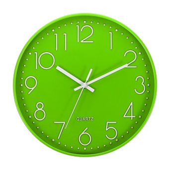 Wall Clock, Battery Operated Silent Non-Ticking Wall Clocks for Office Bedroom Decorative